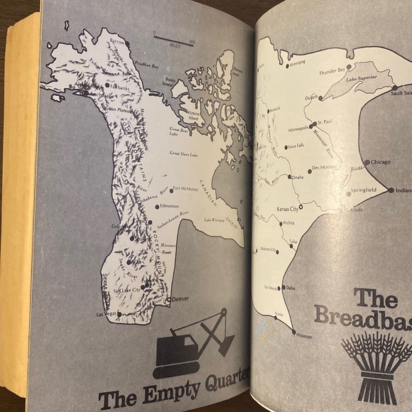 The Nine Nations of North America by Joel Garreau (paperback) Vintage, 1981 - Picture 6 of 8